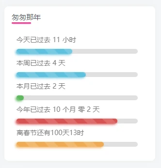 图片[1] - 子比主题美化-给子比侧边加一个人生倒计时 - 古奇鸭的小窝 - 古奇鸭的小窝