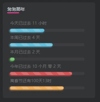 图片[2] - 子比主题美化-给子比侧边加一个人生倒计时 - 古奇鸭的小窝 - 古奇鸭的小窝